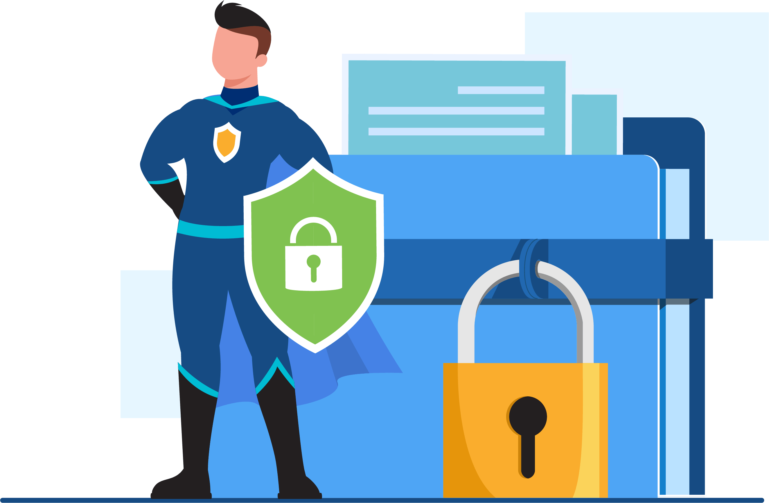 Folder Lock data security artwork