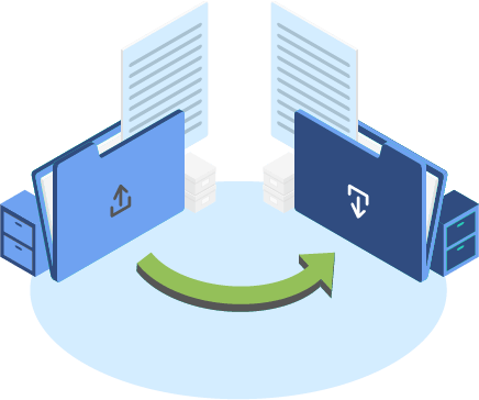 Folder Lock file transfer artwork